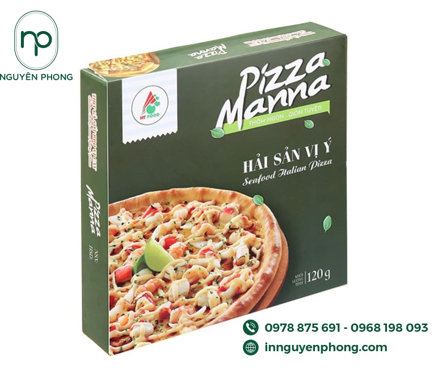 Lưu ý trong quá trình in hộp đựng bánh Pizza